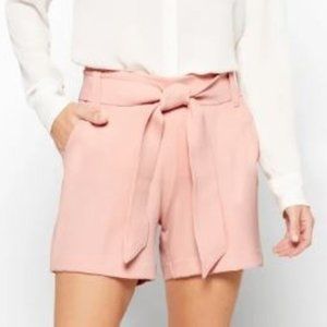 Thomas Tie Waist Shorts - Pink